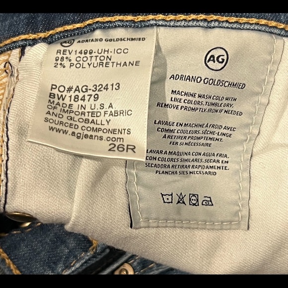 Anthro AG The Middi Mid-Rise Skinny Ankle Jeans - Picture 13 of 16